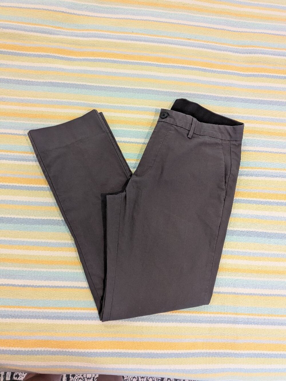 ⭐ Men's Bonobos Gray Tailored 3X Dry Pants size 31 x 32